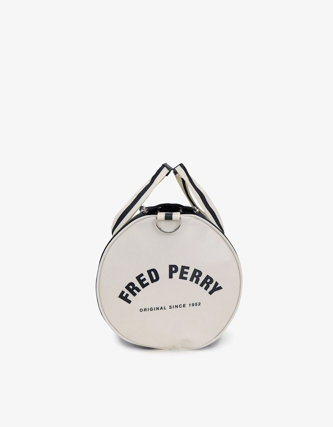 Classic Barrel Polyester Navy/Ecru Cross Bag