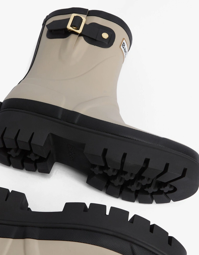 RAELYNN Womens Wellies Light Sand/Black