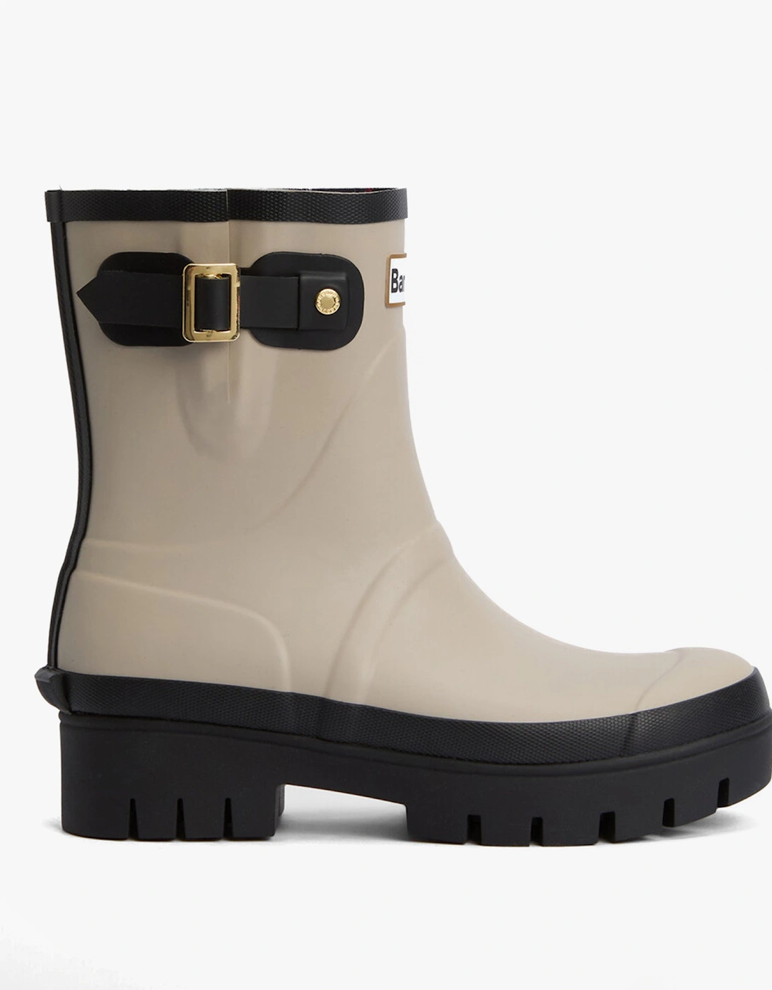 RAELYNN Womens Wellies Light Sand/Black, 7 of 6