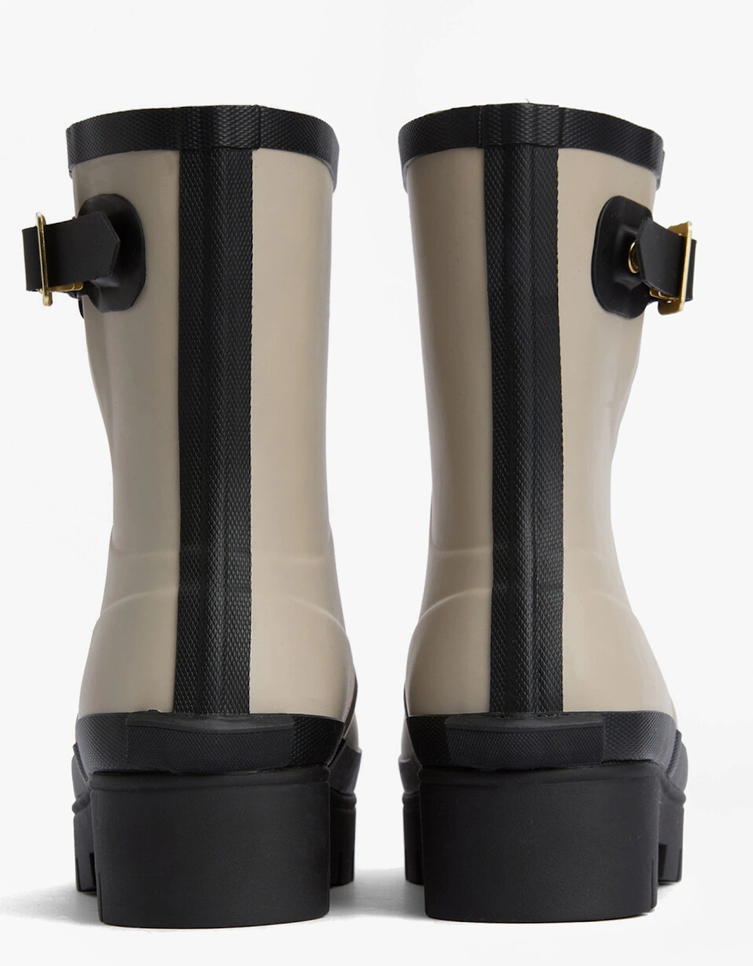 RAELYNN Womens Wellies Light Sand/Black