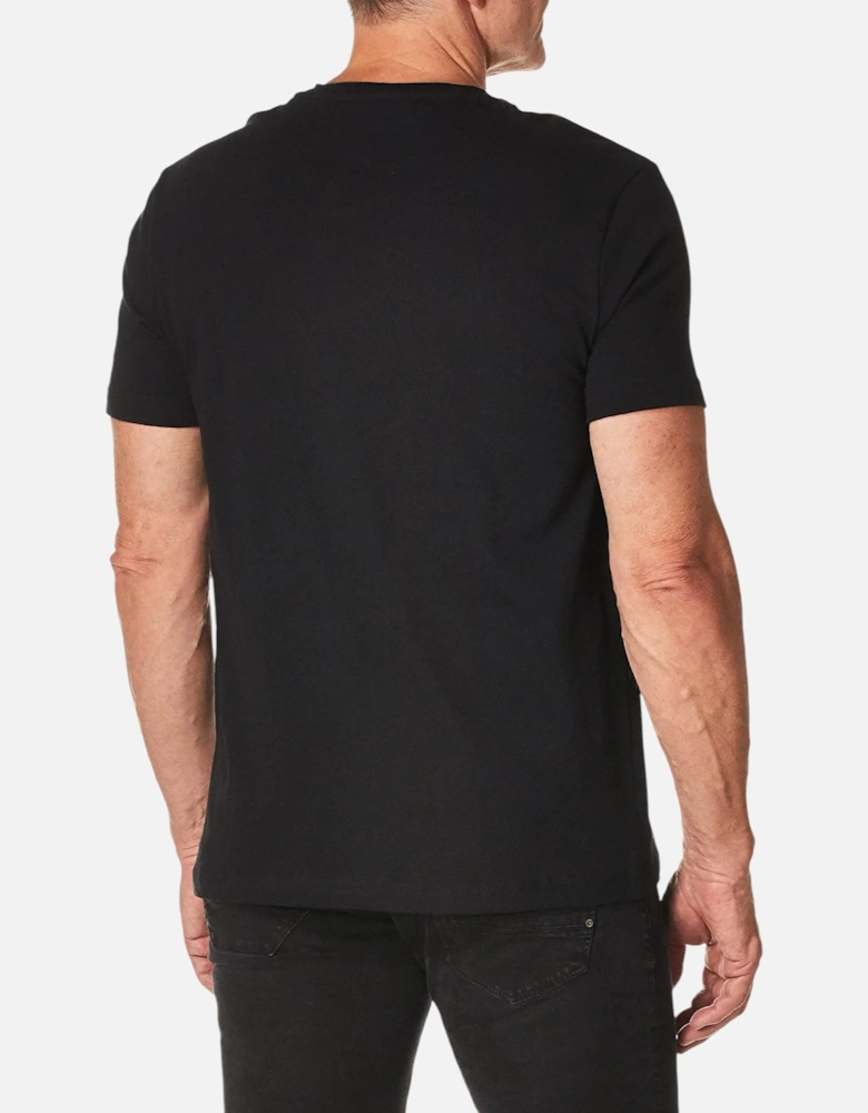 Mens T Shirts Crew Neck Signature Stripe Summer Cotton Tino Tee