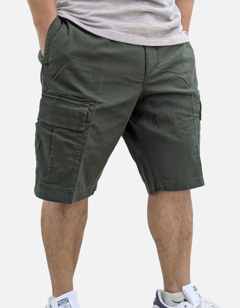 Mens Cargo Shorts Twill Summer Half Pants Casual Cotton  Beach Shorts