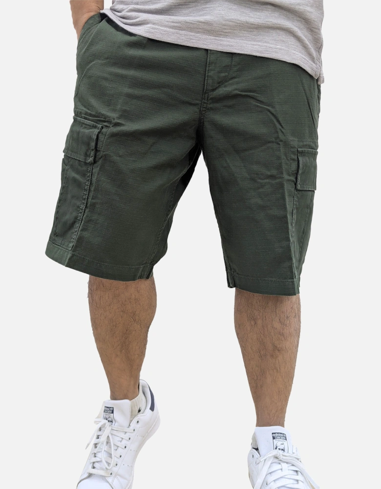Mens Cargo Shorts Twill Summer Half Pants Casual Cotton  Beach Shorts