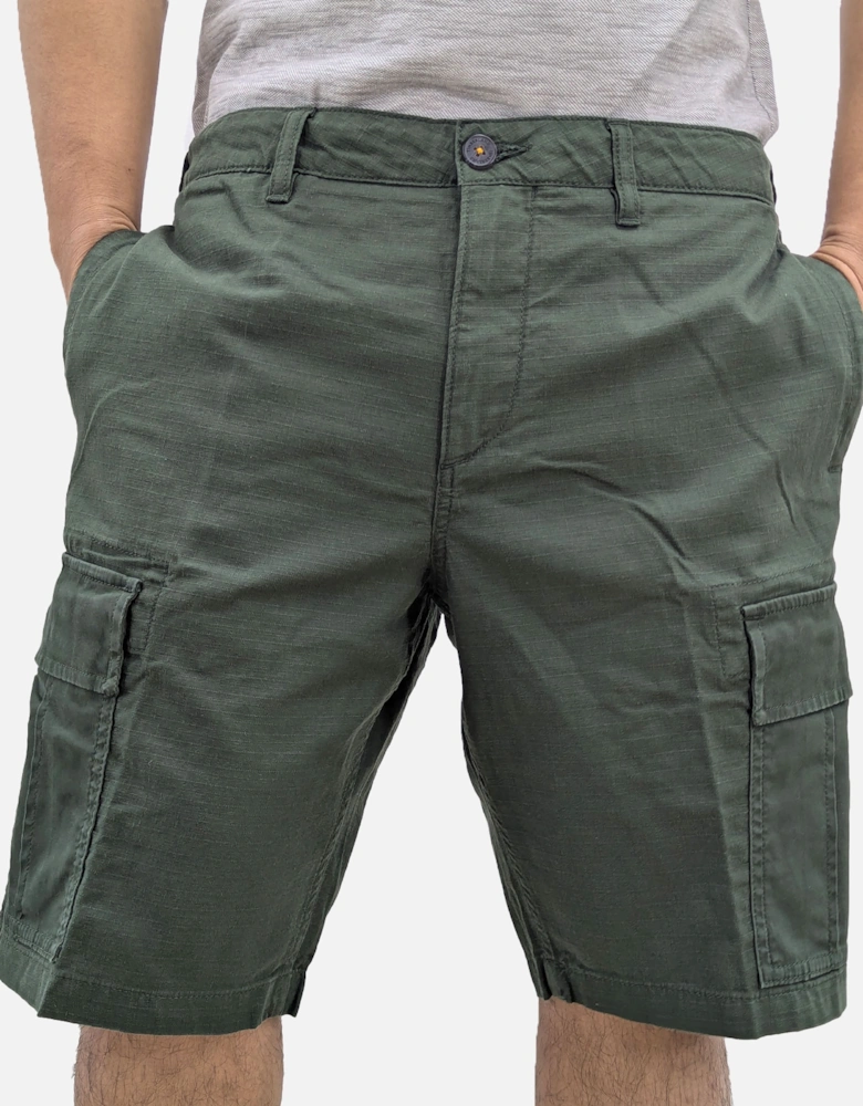 Mens Cargo Shorts Twill Summer Half Pants Casual Cotton  Beach Shorts