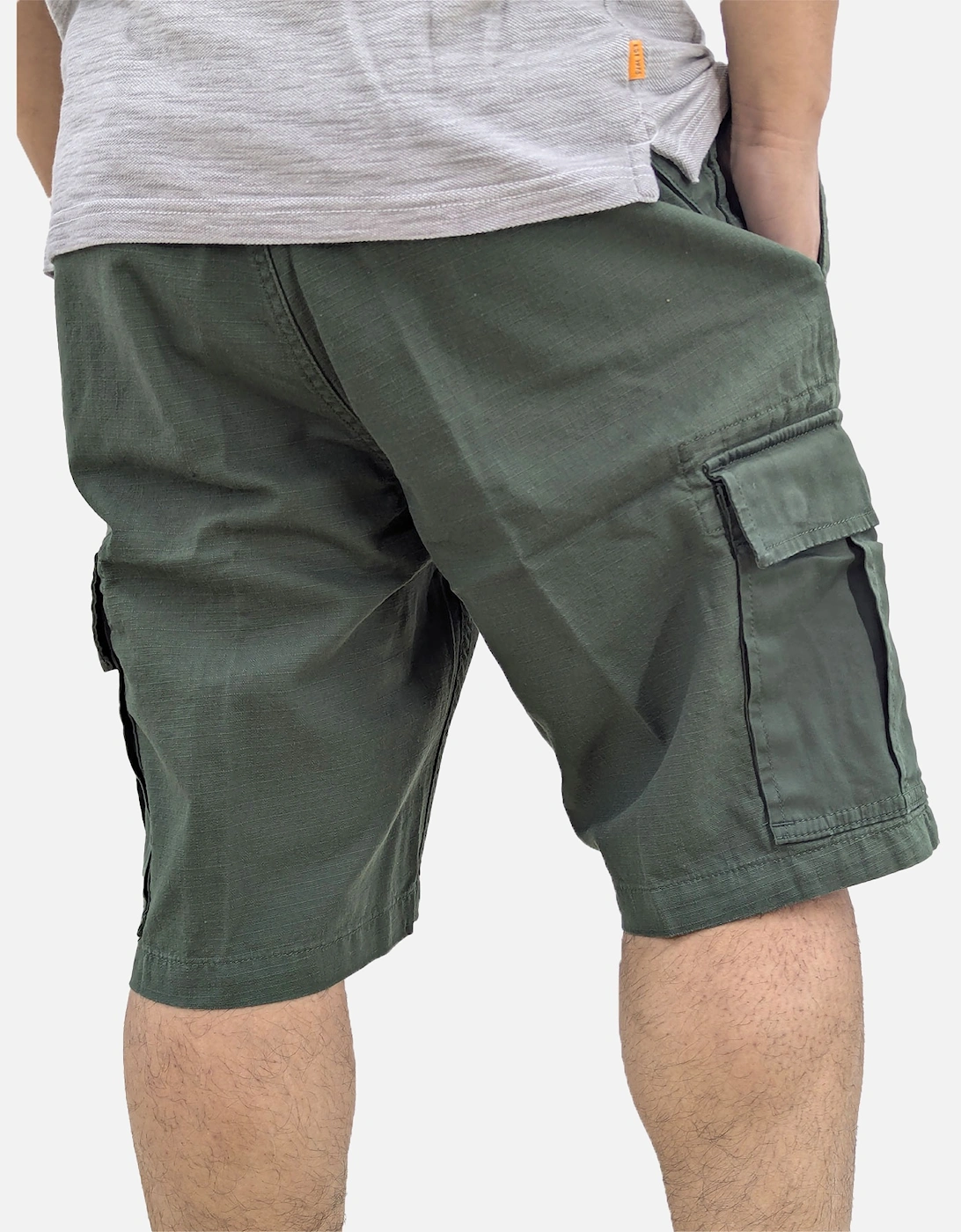 Mens Cargo Shorts Twill Summer Half Pants Casual Cotton  Beach Shorts