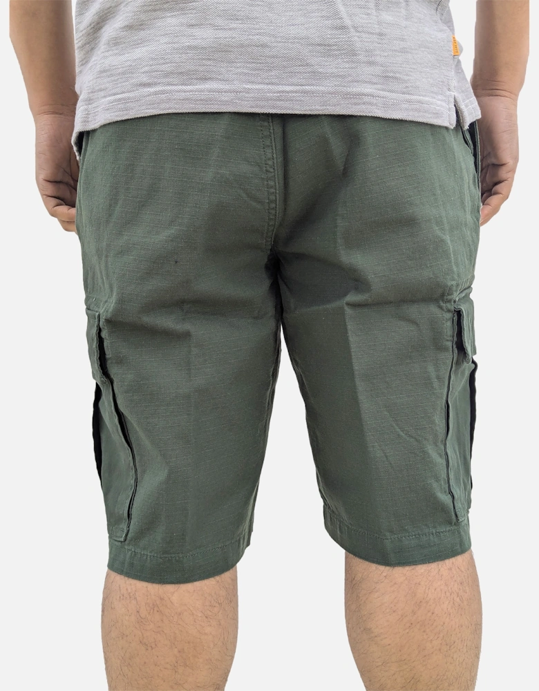 Mens Cargo Shorts Twill Summer Half Pants Casual Cotton  Beach Shorts