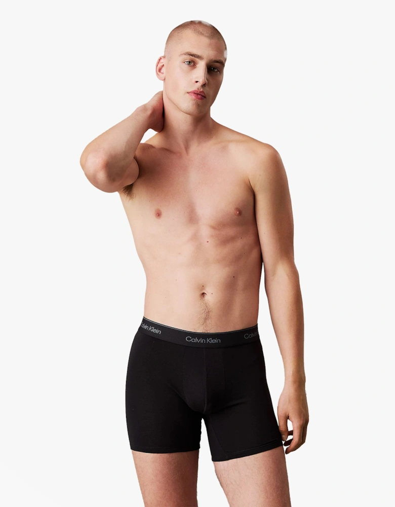 ICON MODAL MESH 3 Pack Mens Boxer Briefs Multicoloured