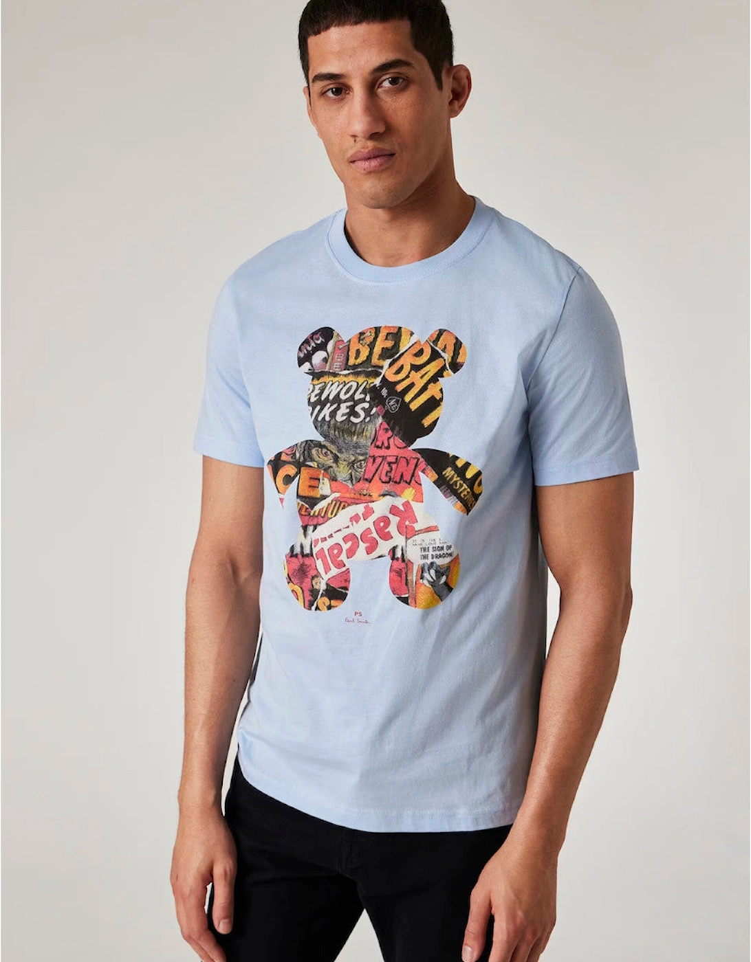 PS Reg Fit Teddy T-Shirt 41E Blue