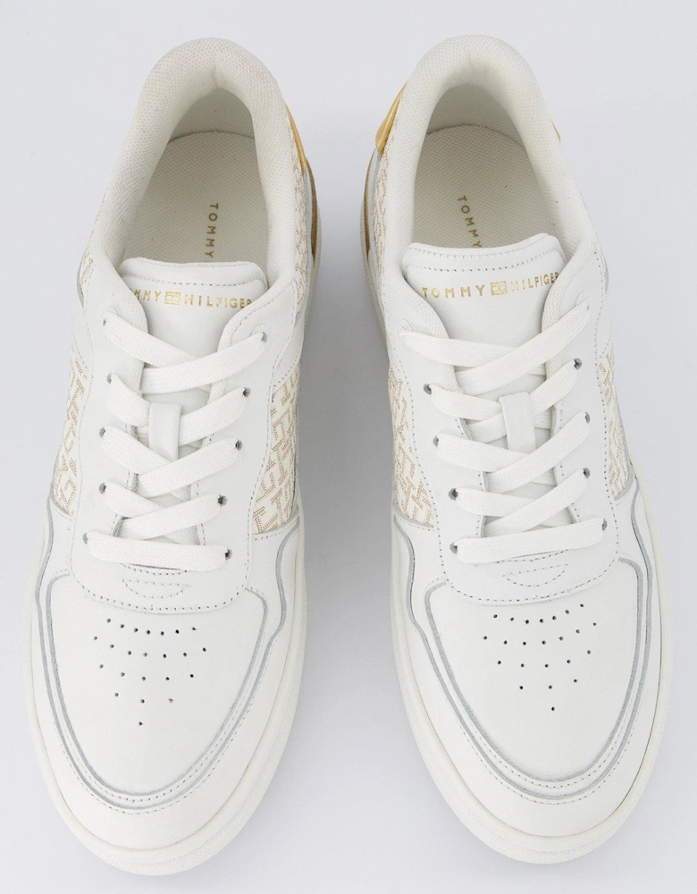 Court Monogram Trainer - White