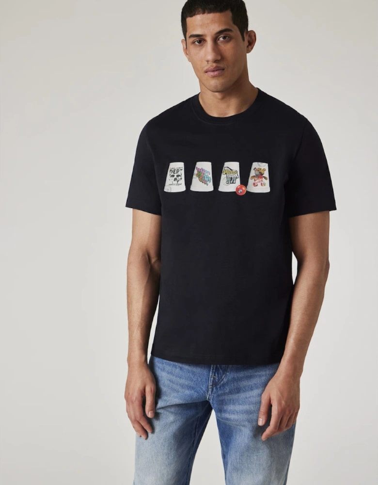PS Cups T-Shirt 49 DK NAVY