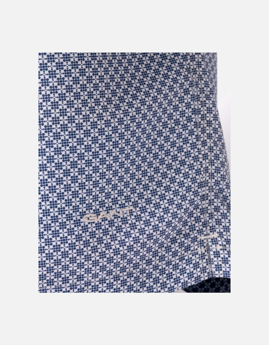 Mens Micro Print Swim Shorts