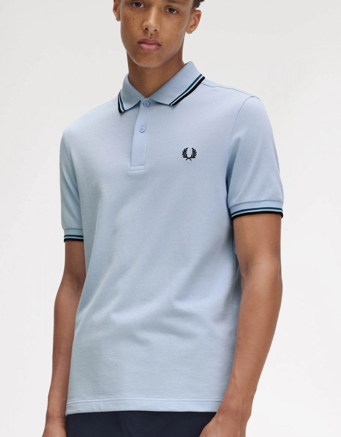 Mens Twin Tipped Signature Polo Shirt Pre A/W 25