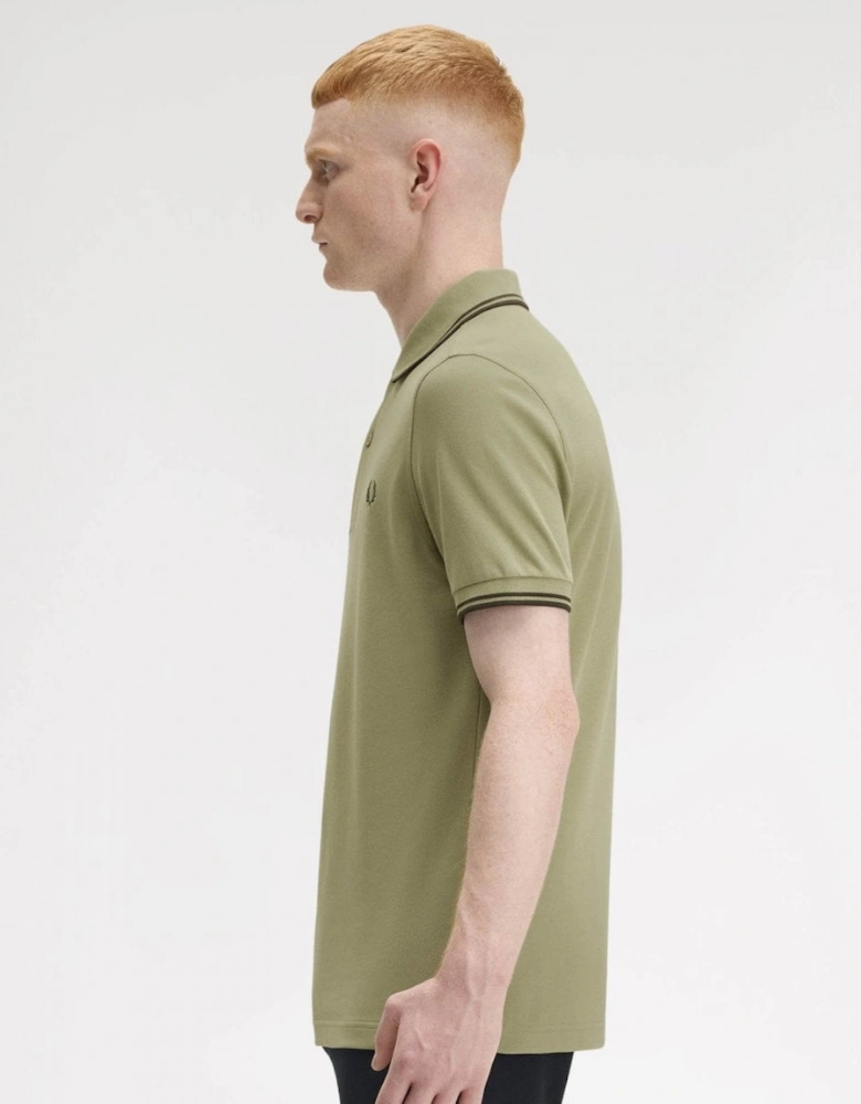 Mens Twin Tipped Signature Polo Shirt Pre A/W 25