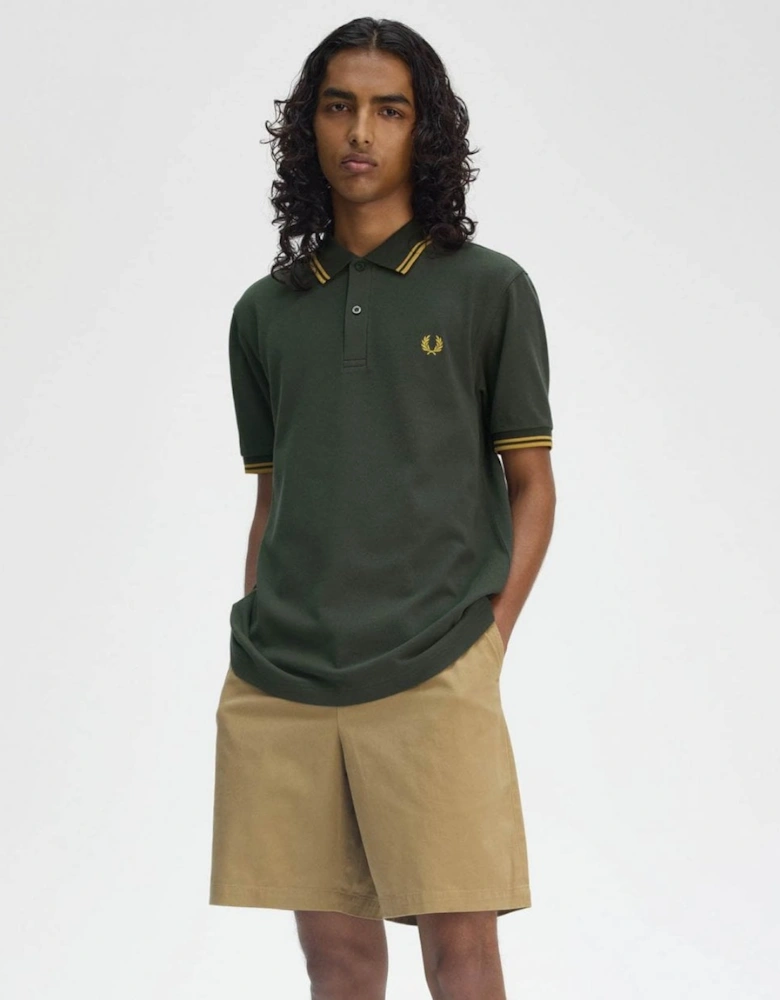 Mens Twin Tipped Signature Polo Shirt Pre A/W 25