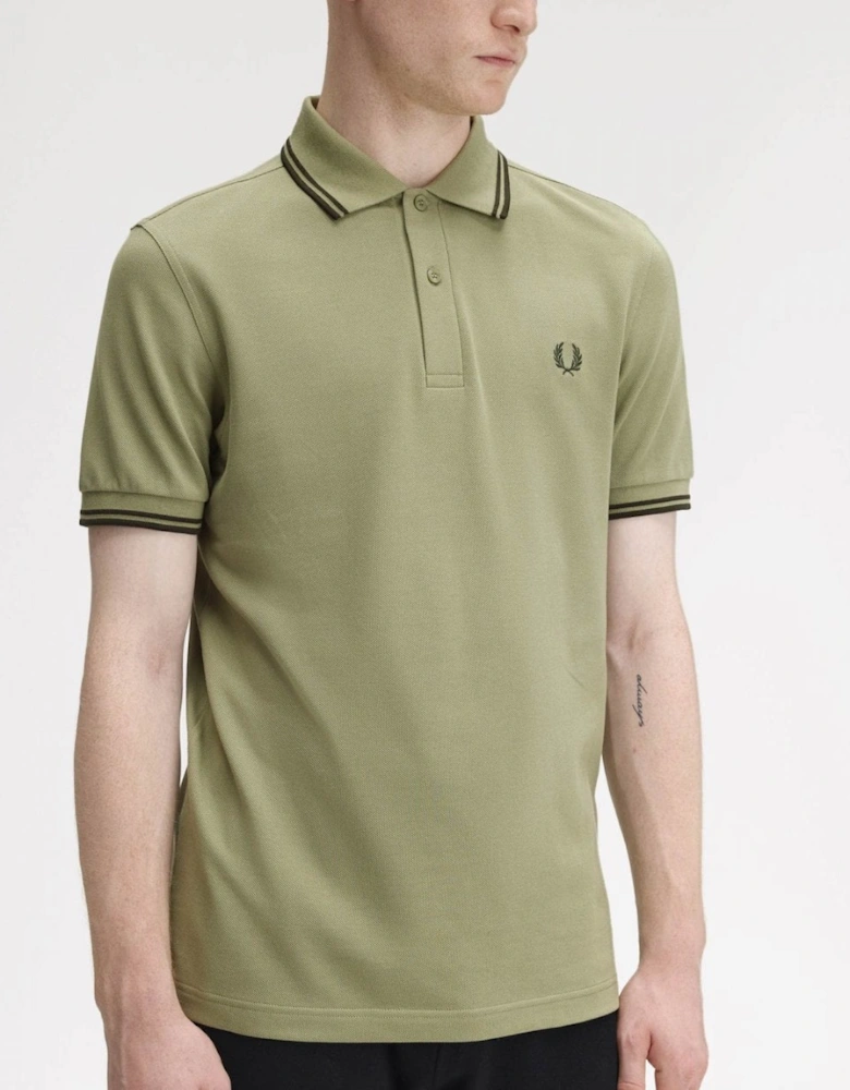 Mens Twin Tipped Signature Polo Shirt Pre A/W 25