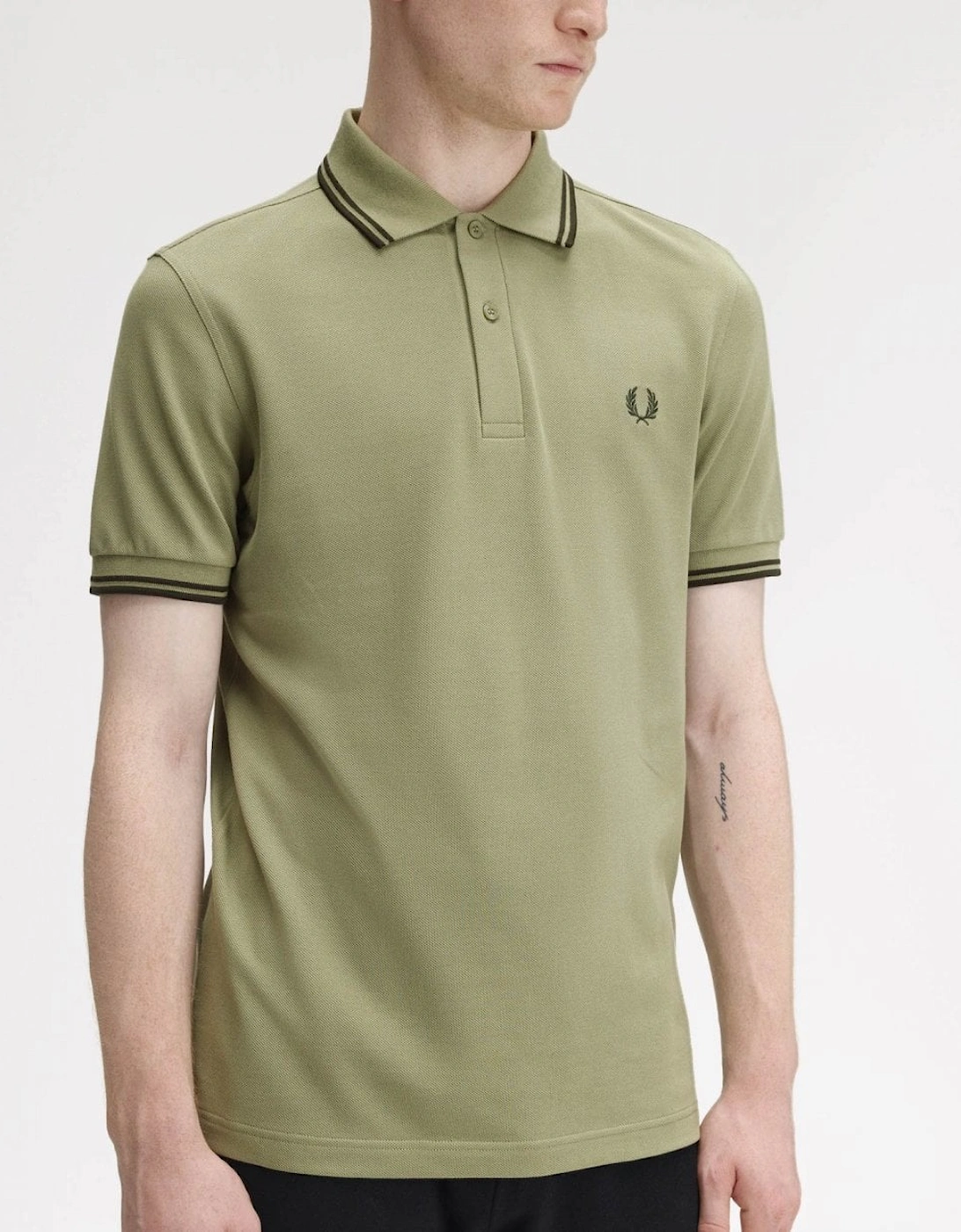 Mens Twin Tipped Signature Polo Shirt Pre A/W 25