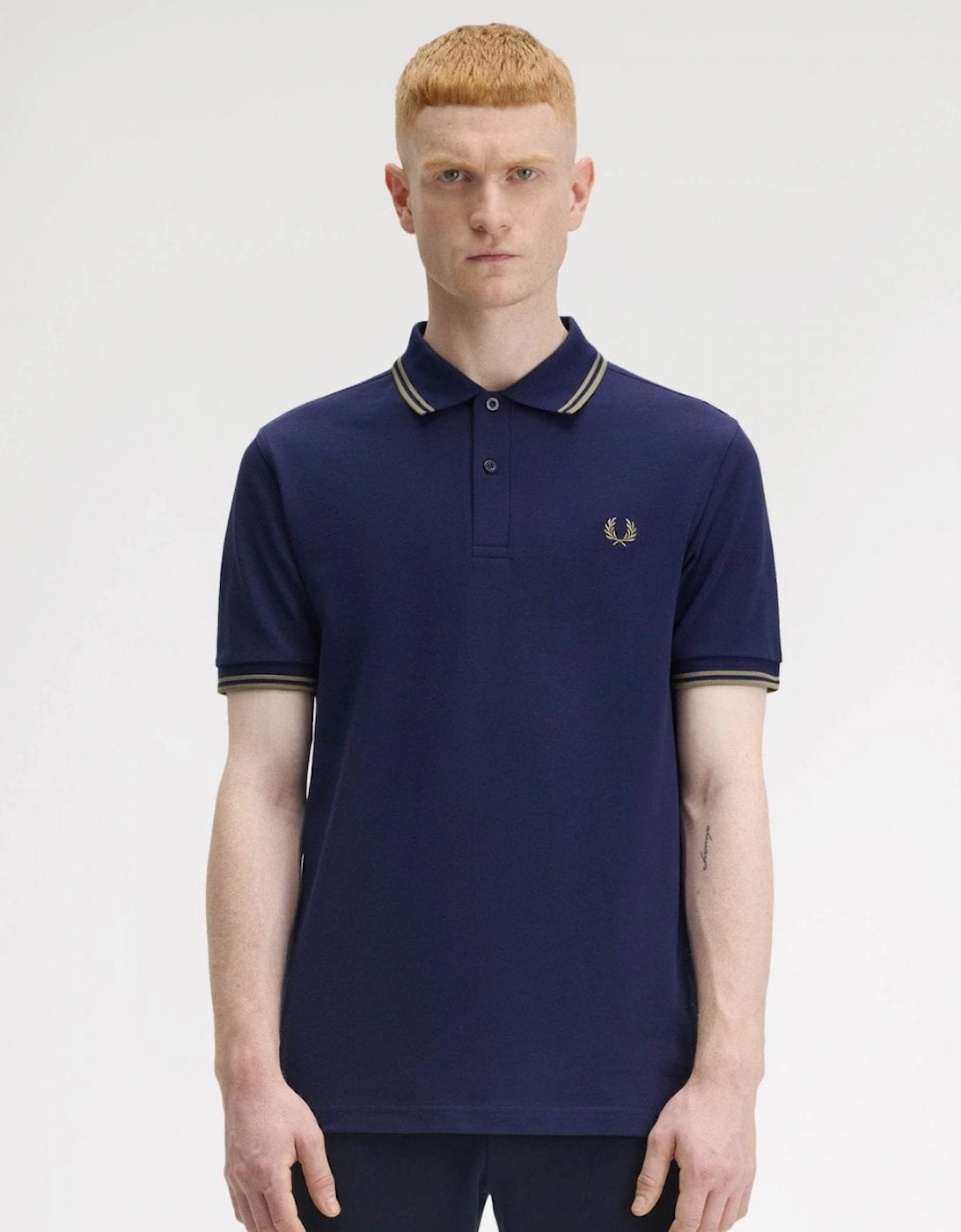 Mens Twin Tipped Signature Polo Shirt Pre A/W 25, 7 of 6
