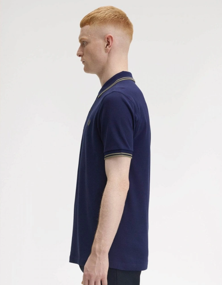 Mens Twin Tipped Signature Polo Shirt Pre A/W 25