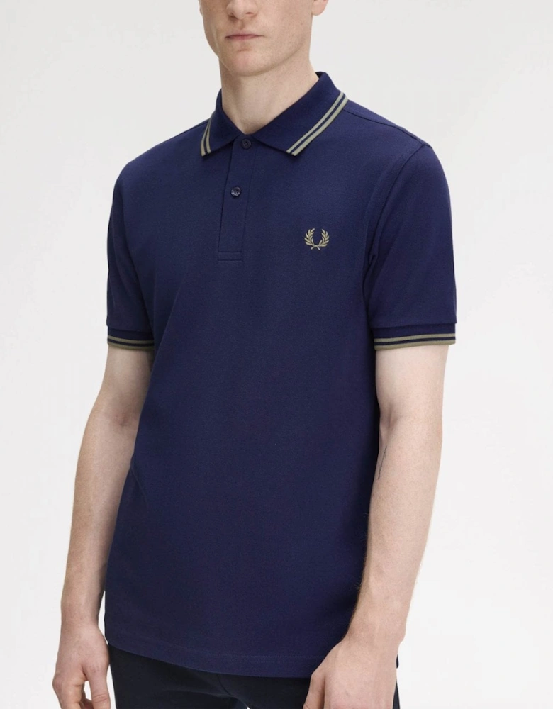 Mens Twin Tipped Signature Polo Shirt Pre A/W 25