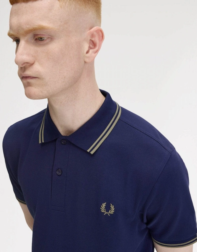 Mens Twin Tipped Signature Polo Shirt Pre A/W 25