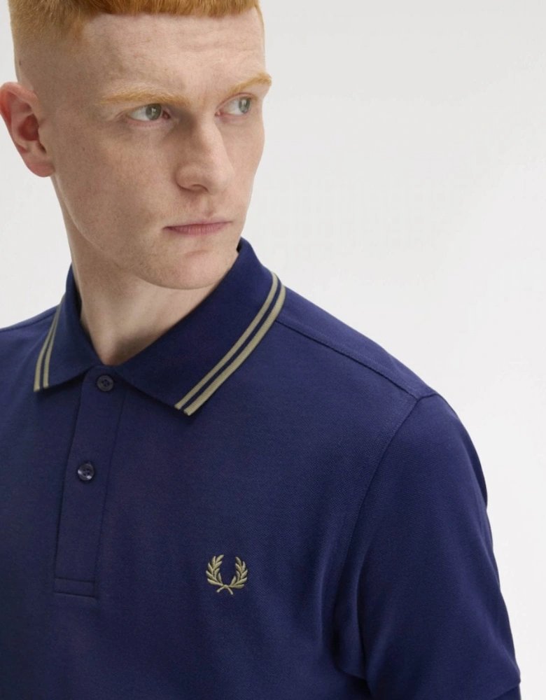 Mens Twin Tipped Signature Polo Shirt Pre A/W 25