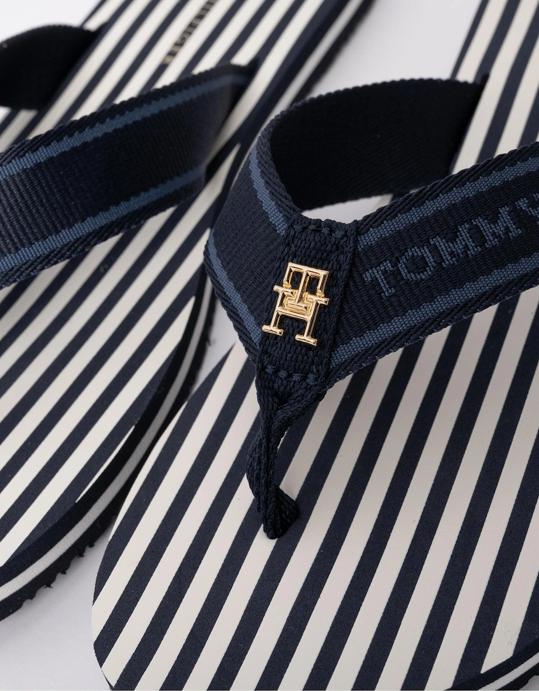 Striped Beach Womens Sandal