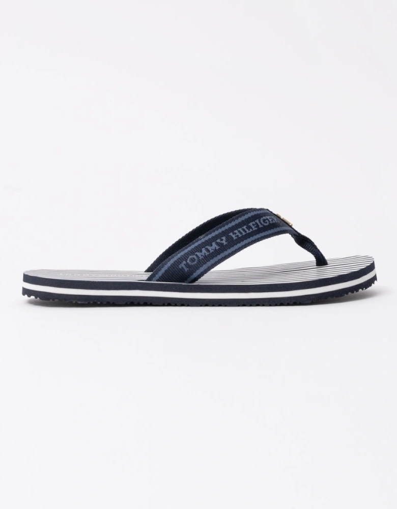Striped Beach Womens Sandal