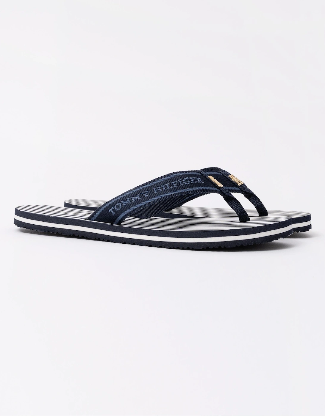 Striped Beach Womens Sandal