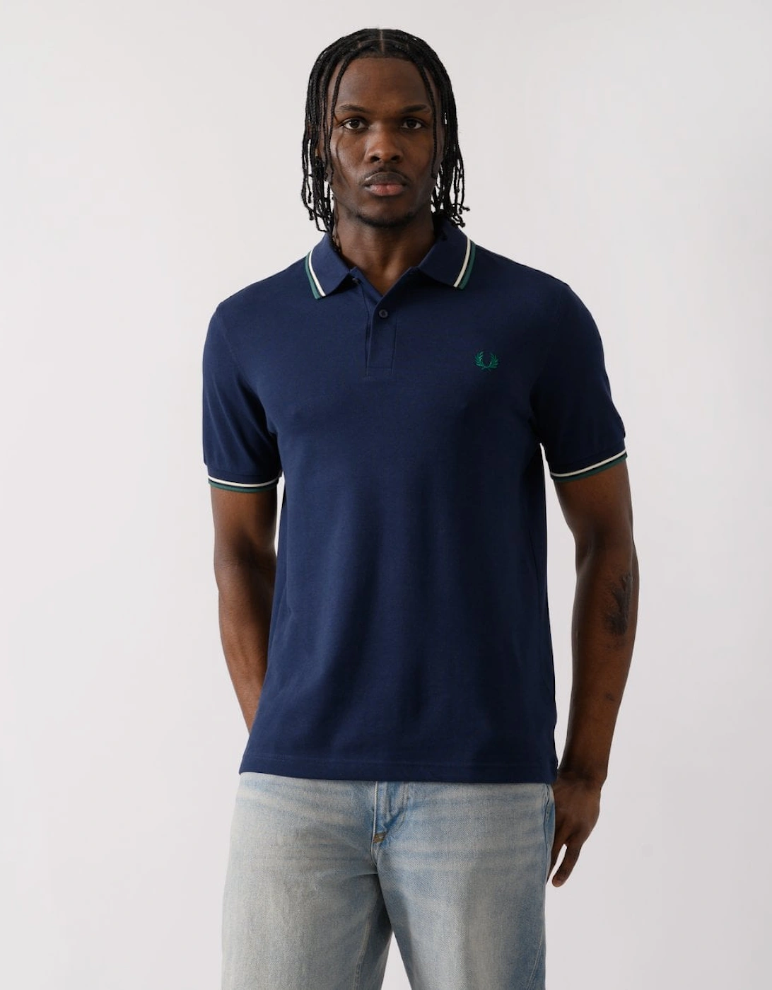 Mens Twin Tipped Signature Polo Shirt S/S 25, 5 of 4