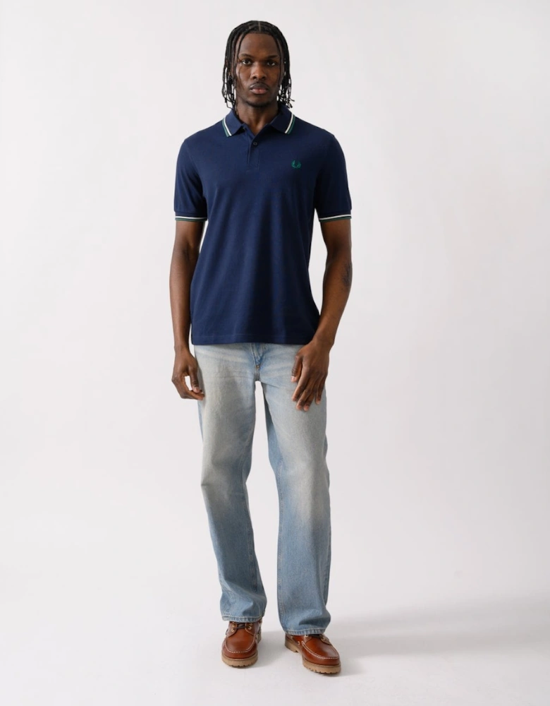 Mens Twin Tipped Signature Polo Shirt S/S 25
