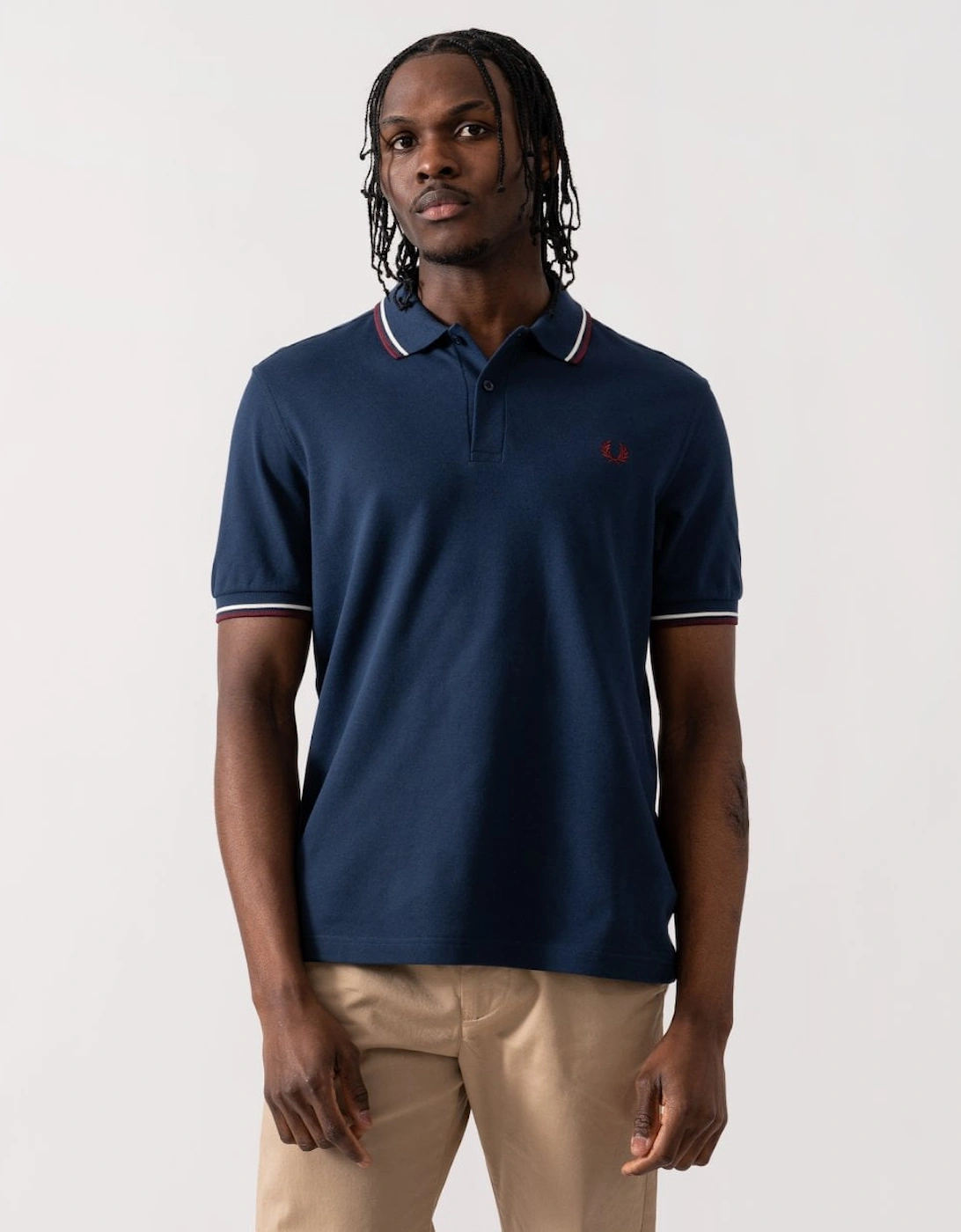Mens Twin Tipped Signature Polo Shirt S/S 25, 5 of 4
