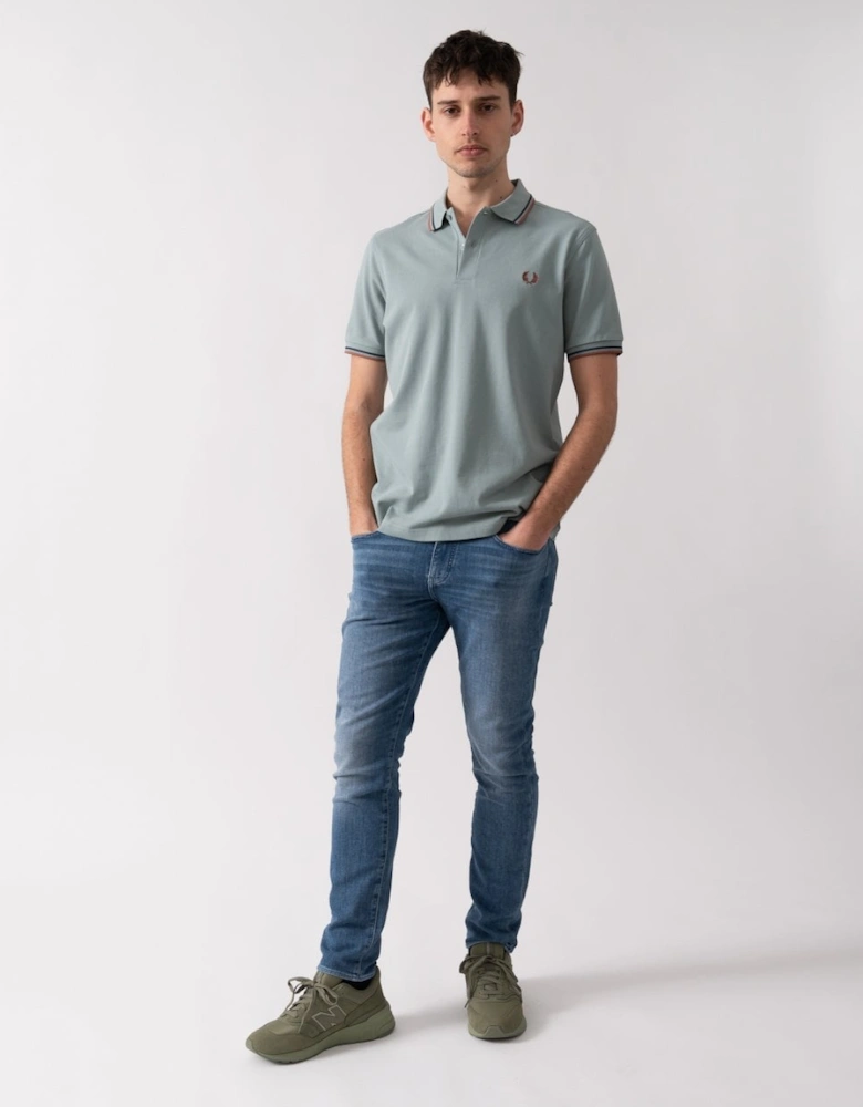 Mens Twin Tipped Signature Polo Shirt S/S 25