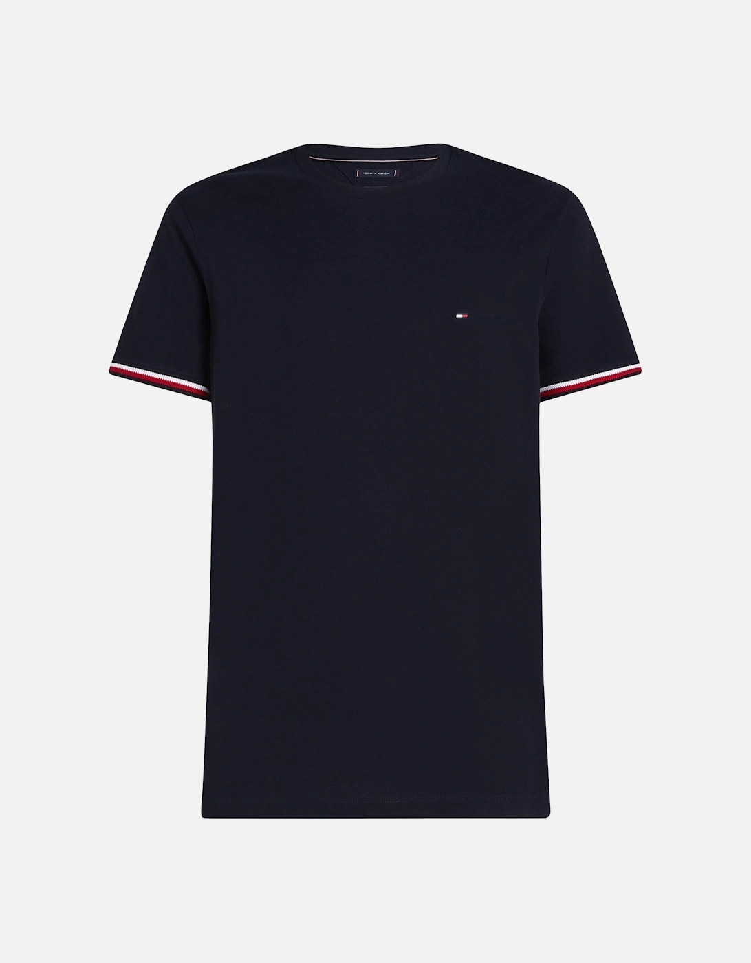 Global Strip Cuff Mens T Shirt