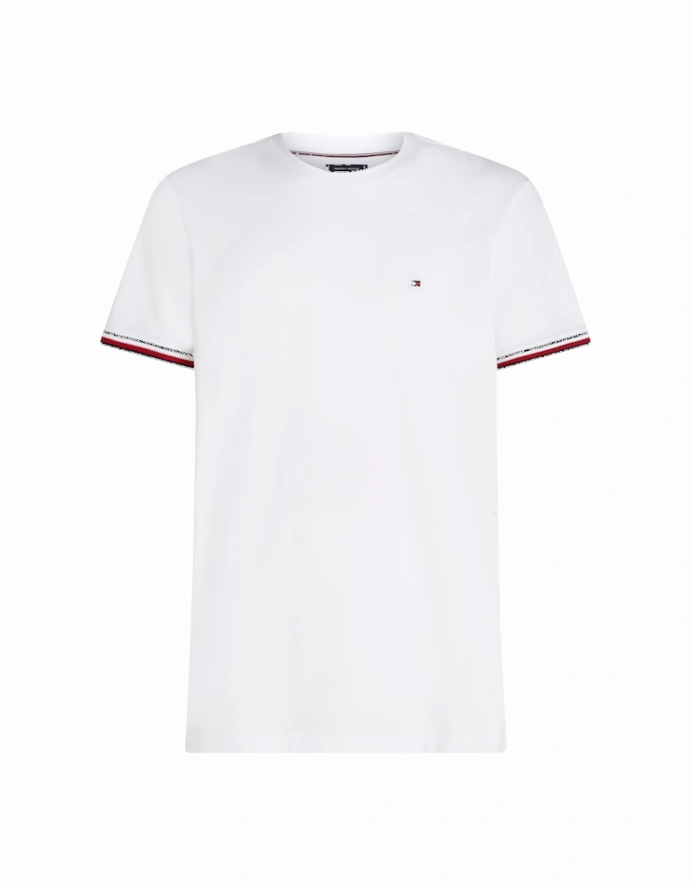 Global Strip Cuff Mens T Shirt