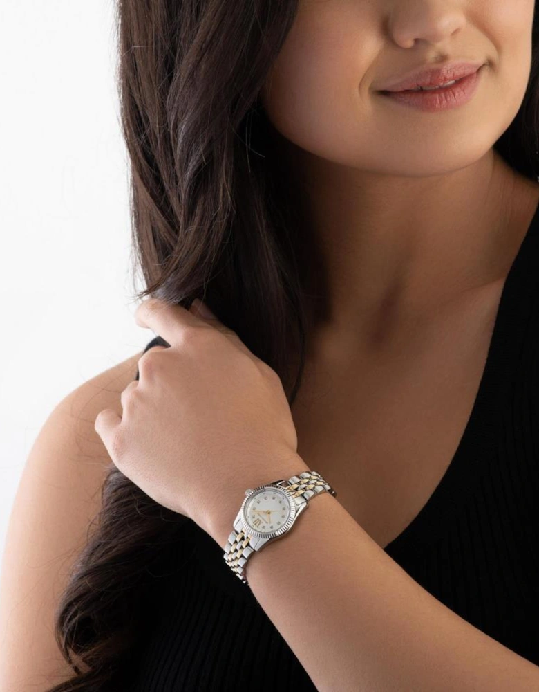 MK4740 Lexington Two-Tone Ladies Watch