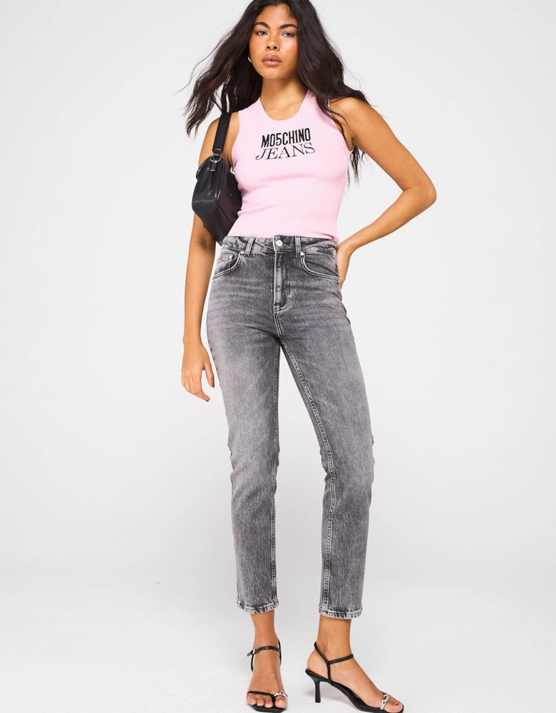 Logo Vest Top - Pink