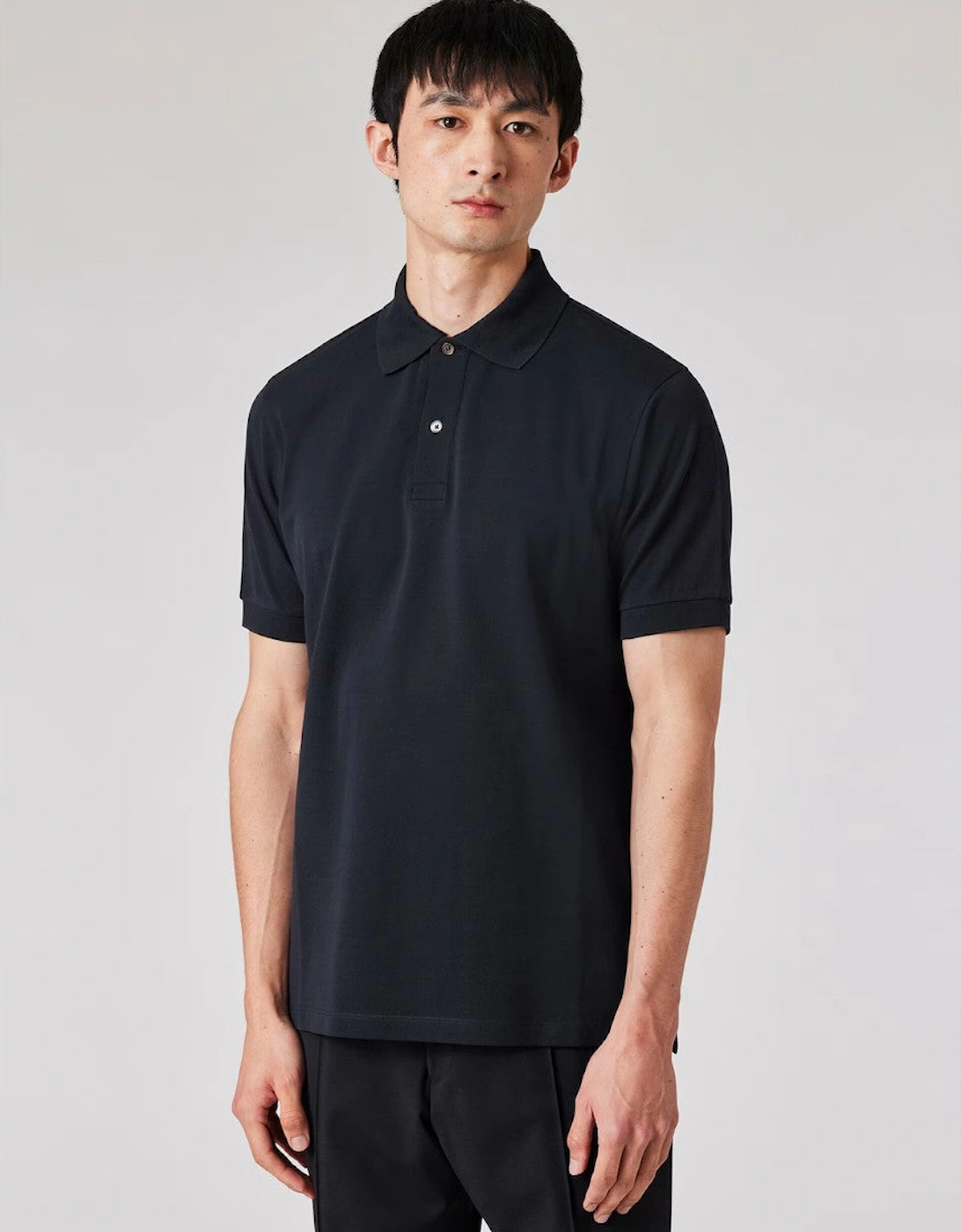 STR Placket Polo Shirt 49 DK NAVY