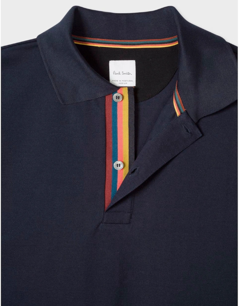 STR Placket Polo Shirt 49 DK NAVY