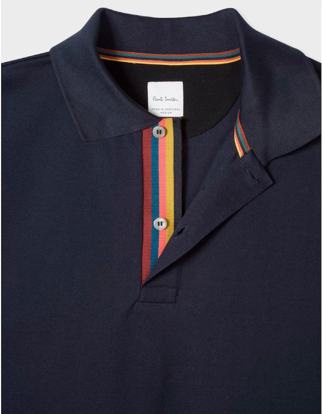 STR Placket Polo Shirt 49 DK NAVY