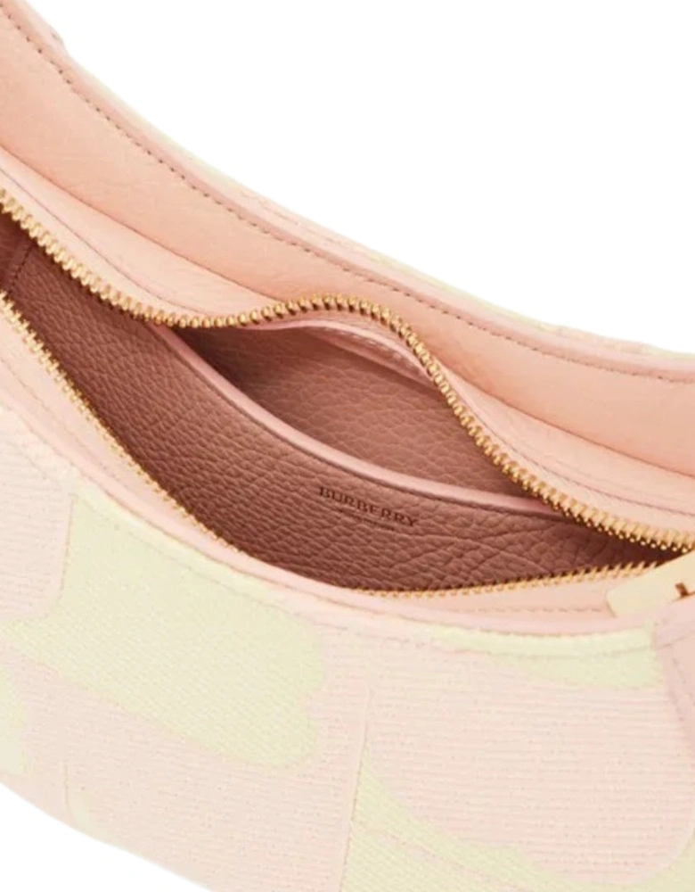 Chess Small Blush Pink Leather Shoulder Bag