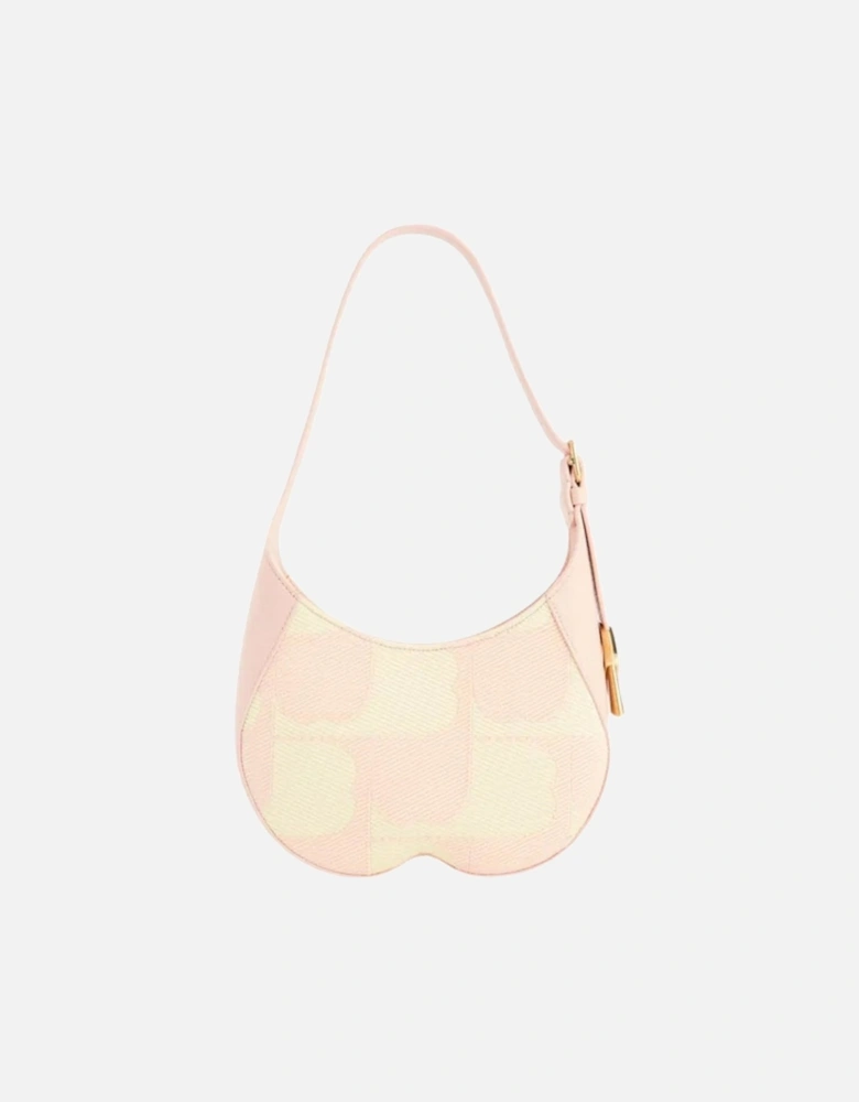 Chess Small Blush Pink Leather Shoulder Bag