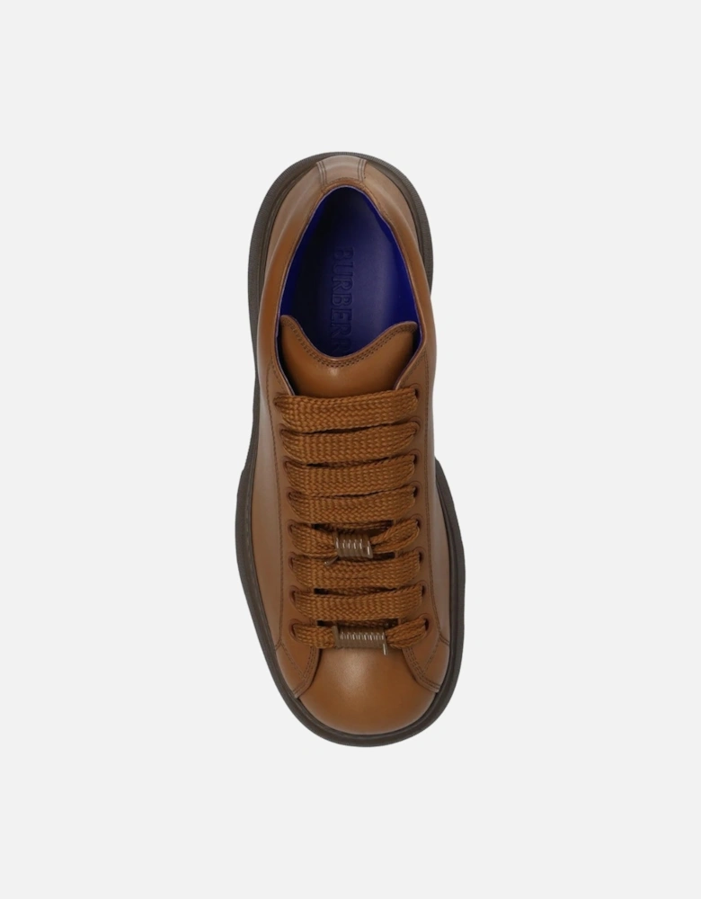 Ranger Wood Brown Leather Shoes