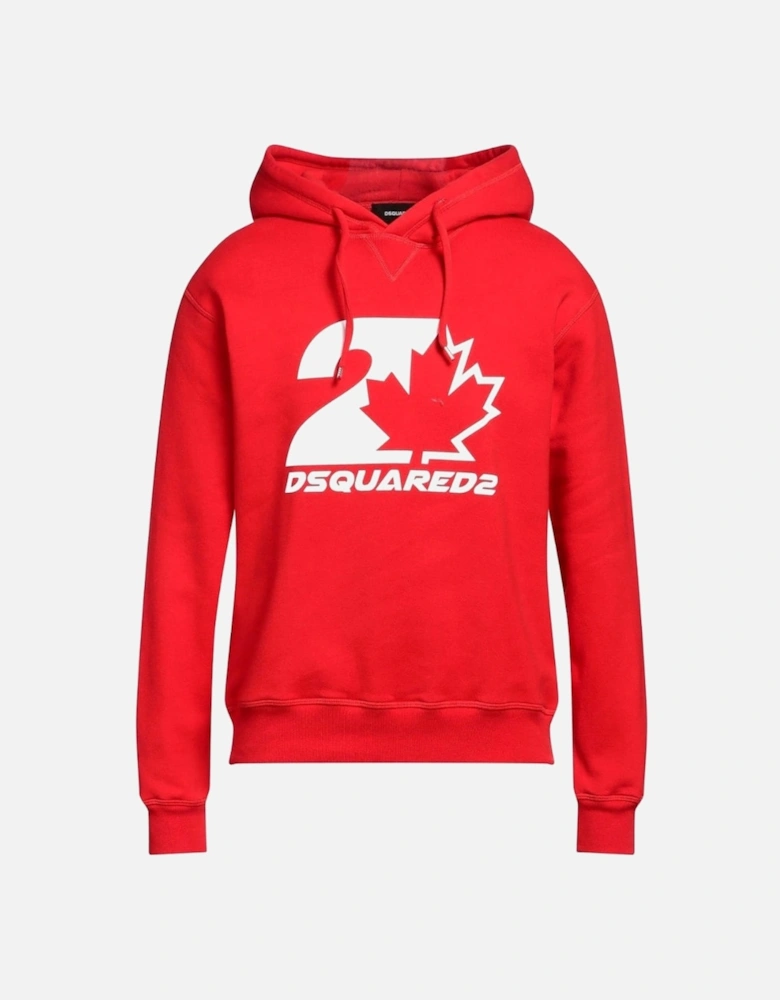 Cool Fit Maple Leaf Red Hoodie