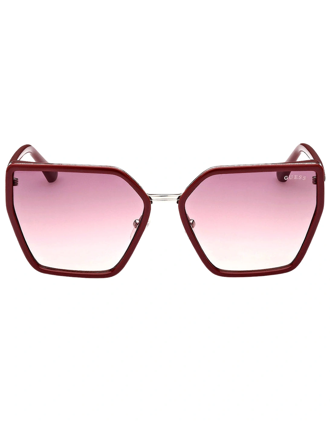 Shiny Bourdeaux Frame Gradient Bordeaux Lens Sunglasses, 3 of 2
