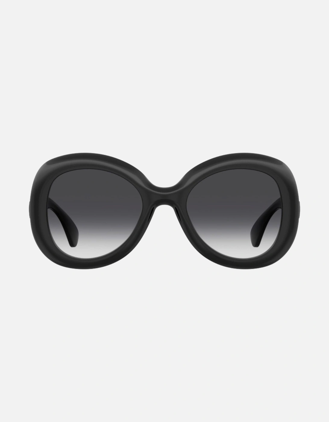 Bold Rounded Frame Black Sunglasses, 3 of 2