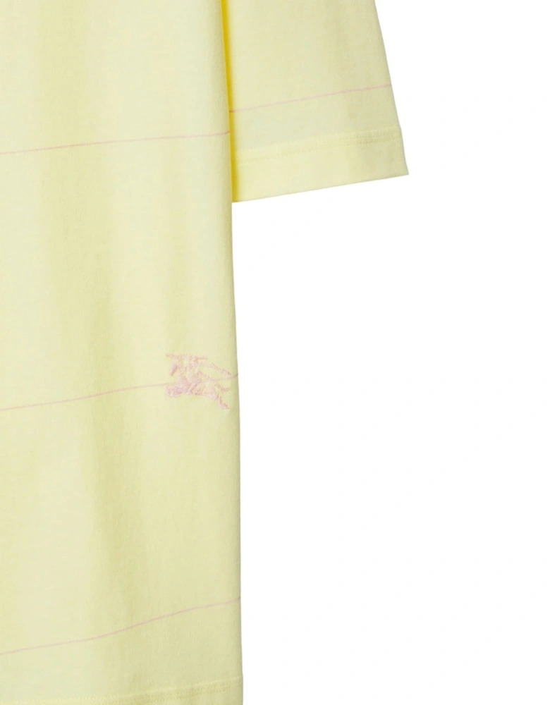 Striped Sherbet Yellow T-Shirt