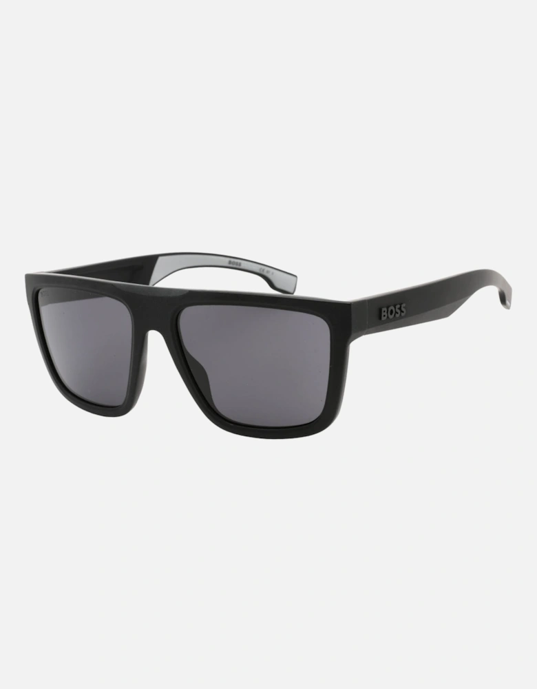 Grey Lensed Black and Grey Detail Sunglasses