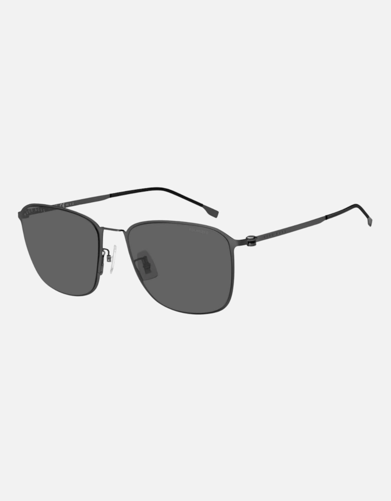 Grey Polarised Lens Matte Dark Ruthenium Grey Sunglasses
