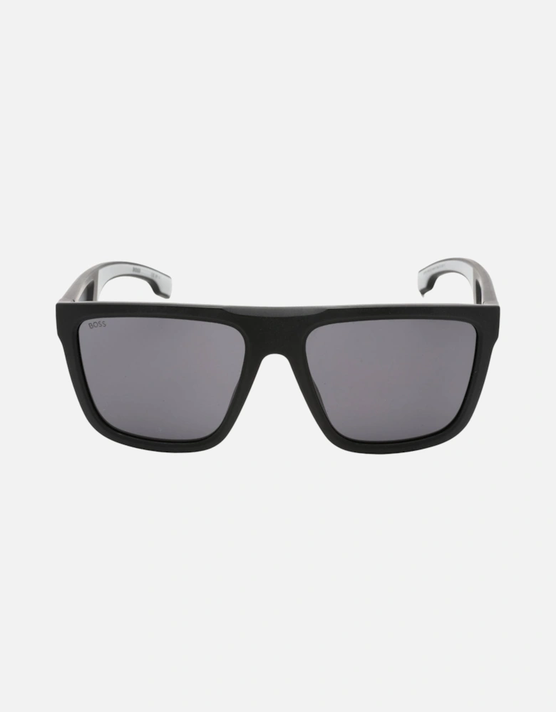 Grey Lensed Black and Grey Detail Sunglasses