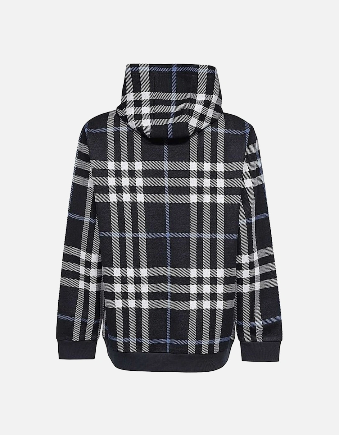 Ferryton Blue Check Hoodie